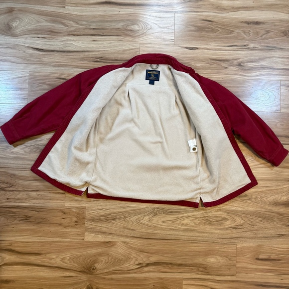 Woolrich Women’s S Fleece Lined Field Jacket Red - Picture 3 of 9